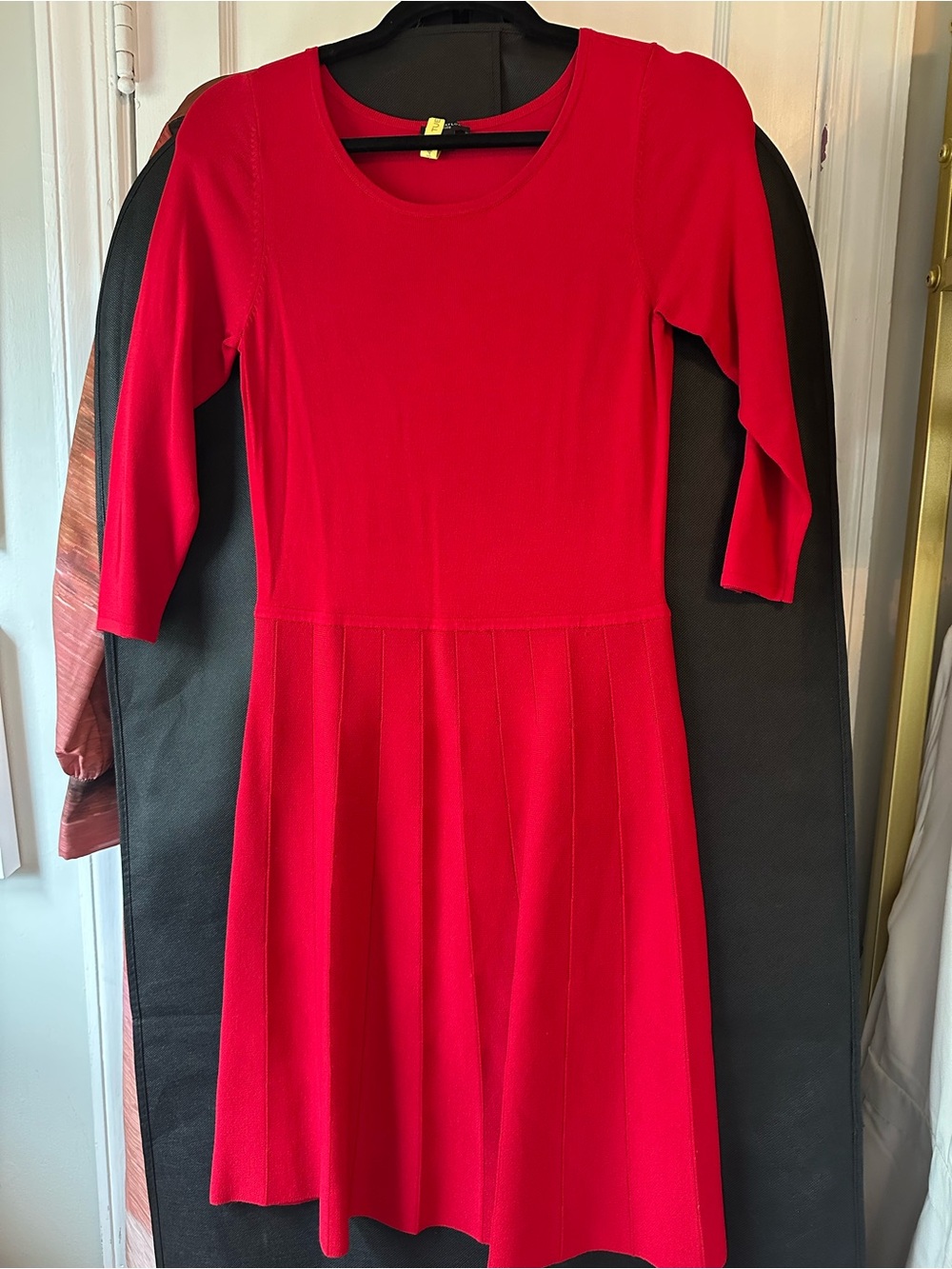 Ann Taylor Red Knit Dress